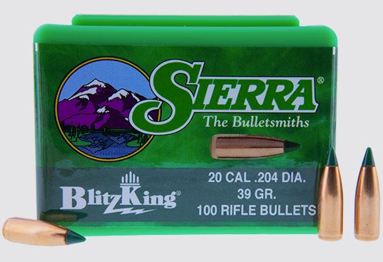 SIERRA 20 CAL 39 GR BLITZKING 100 PCS
