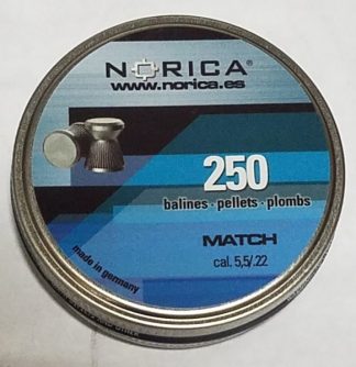 NORICA MATCH Cal 5.5 (.22) 250/Tin