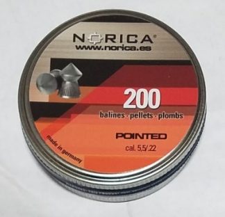 NORICA POINTED Cal 5.5 (.22) 200/Tin