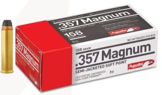 AGUILA .357 MAG SJSP 158 GR