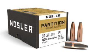 NOSLER PARTITION 30/ .308 180GR. PROTECT