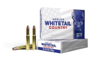 NOSLER WHITETAIL COUNTRY 30-30 WIN 150GR  SB RN (20ct)