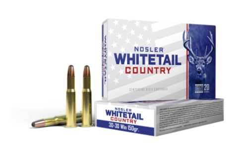 NOSLER WHITETAIL COUNTRY 30-30 WIN 150GR  SB RN (20ct)