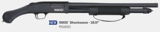 MOSSBERG 590S SHOCKWAVE 12GA 18.5” MATTE