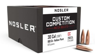 NOSLER CC-30 168G HPBT (250CT)