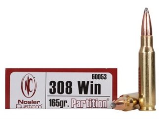 NOSLER 308 WIN 165 GR PARTITION