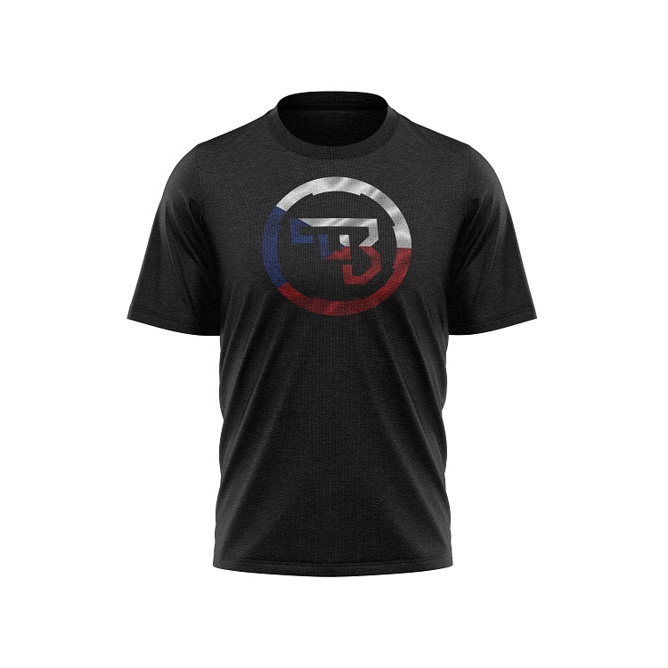 CZ T-SHIRT CZ LOGO FLAG (L)
