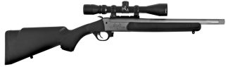 TRADITIONS OUTFITTER G3 SYN BLACK WITH 3-9X40 SCOPE MOUNTED