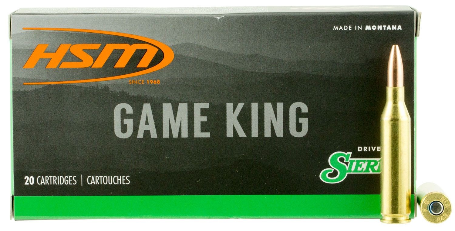 HS MUNITIONS 270-12-N (.270WIN 130GR. SBT GAMEKING NEW (20RN