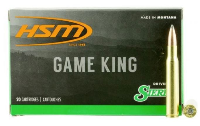 HS MUNITIONS 300WINMAG-41-N (.300WM 180GR. SBT GAMEKING NEW