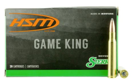 HS MUNITIONS 308 WINCHESTER 180 GR SBT GAMEKING