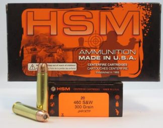 HS MUNITIONS 460 S&W 300 GR HP/XTP-MAG