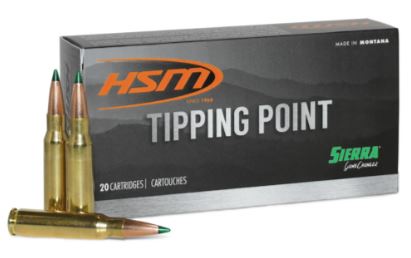 HS MUNITIONS 6.5 CREEDMOOR 130 GR GAMECHANGER TIPPING POINT