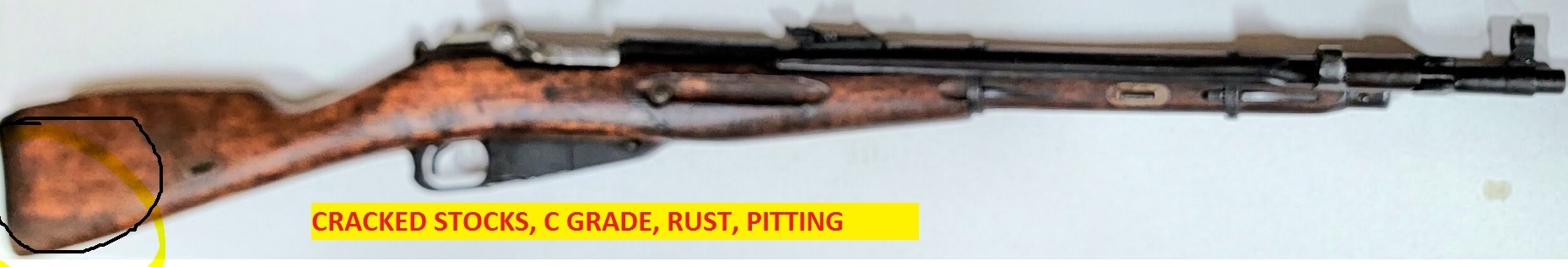 Mod 44  MOSIN NAGANT SOVIET C.7.62X54 Carbine