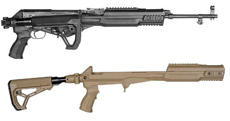 FAB DEF Full Chassis Conv.Kit W/M4 Collaps.  FDE