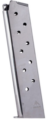 MEC-GAR 1911, c.45 ACP 10 RD EXTENDED NICKEL
