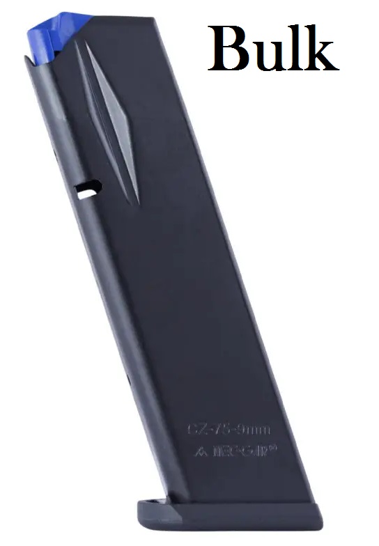 MEC-GAR CZ 75B, 85B, SP-01, c.9mm 10/17RD BLUE “BULK”