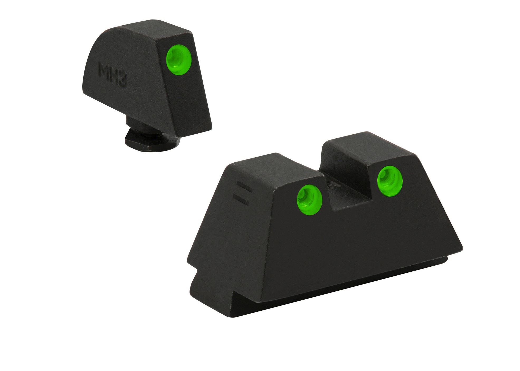 MEPROLIGHT GLOCK 9/40 SUPPRESSOR FIXED SET TRU-DOT NIGHT