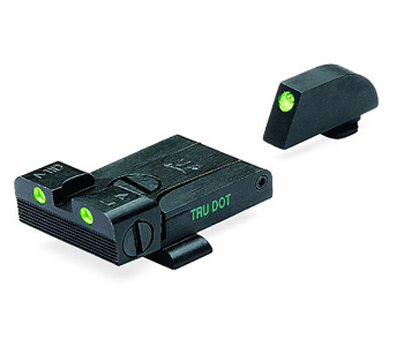 MEPROLIGHT GLOCK 17/19/20/22/21 ADJ. TRU-DOT NIGHT SIGHTS