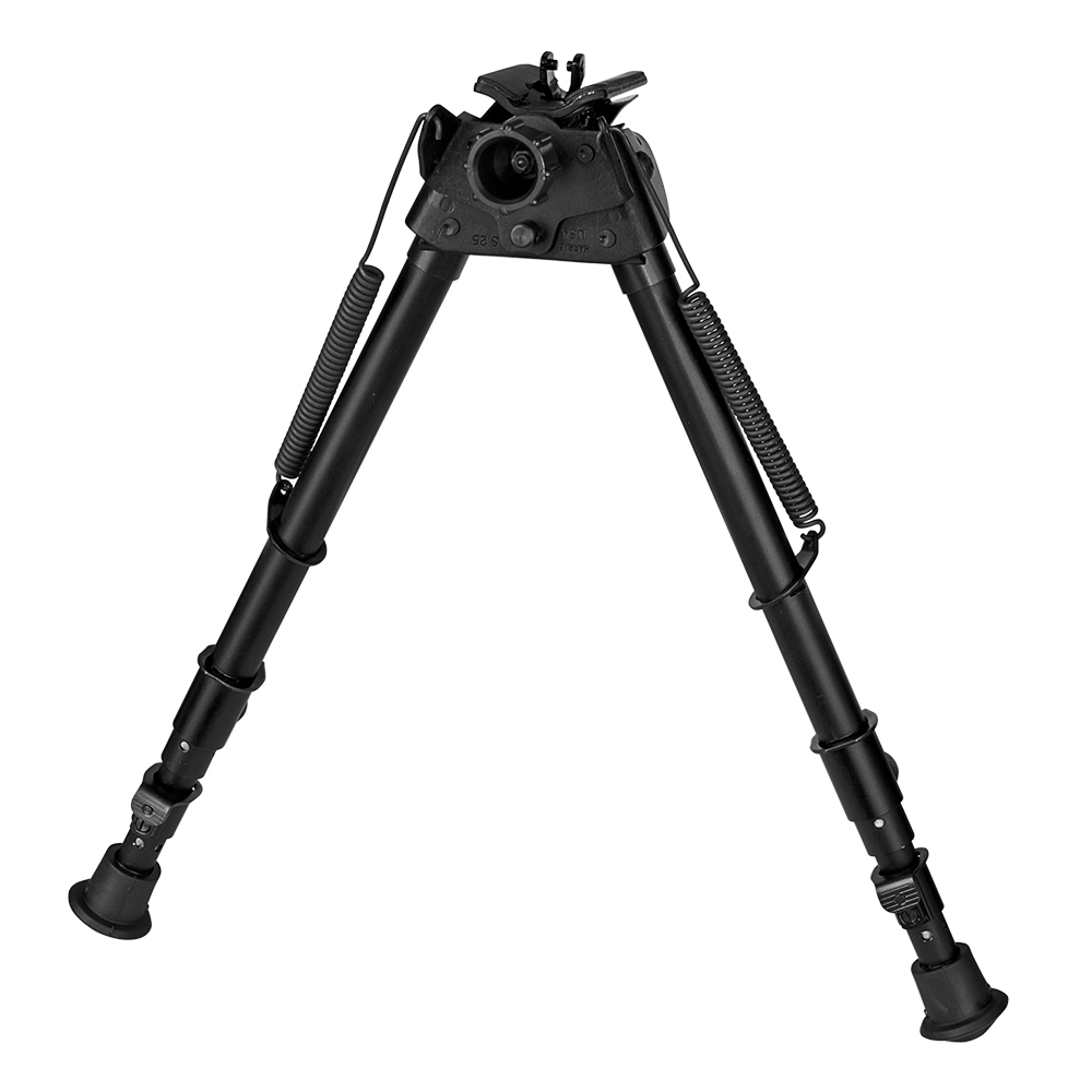 HARRIS BIPOD 3-PIECE LEGS 12-25” SWIVELS