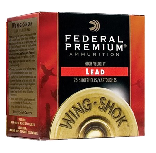 FED. PREM. 12GA. 2 3/4” HI VEL. #6 1 1/8 LEAD