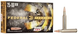 FED. PREM. c.25-06 REM 100GR TRIPLE SHOK X BULLET