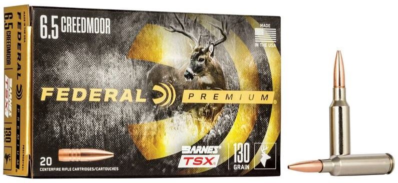 FED  6.5 CREEDMOOR 130 GR BARNES TSX