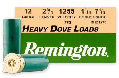 REM HEAVY DOVE 12GA 2-3/4″ 1-1/8 OZ #7.5