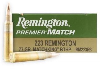 REM. c.223 REM. 77 gr. BT HP
