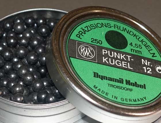RWS Dynamit Nobel Round Ball 4.55 Green