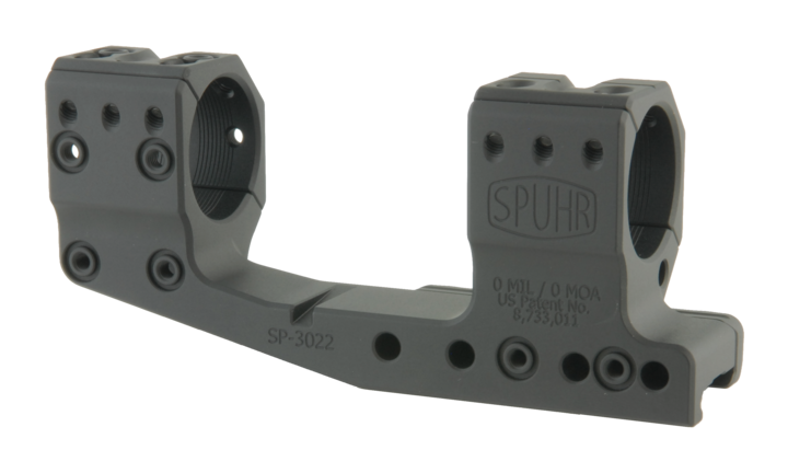 SPUHR ISMS CANTILEVER MOUNT Ø30 H38MM/1.5” 0MIL PIC