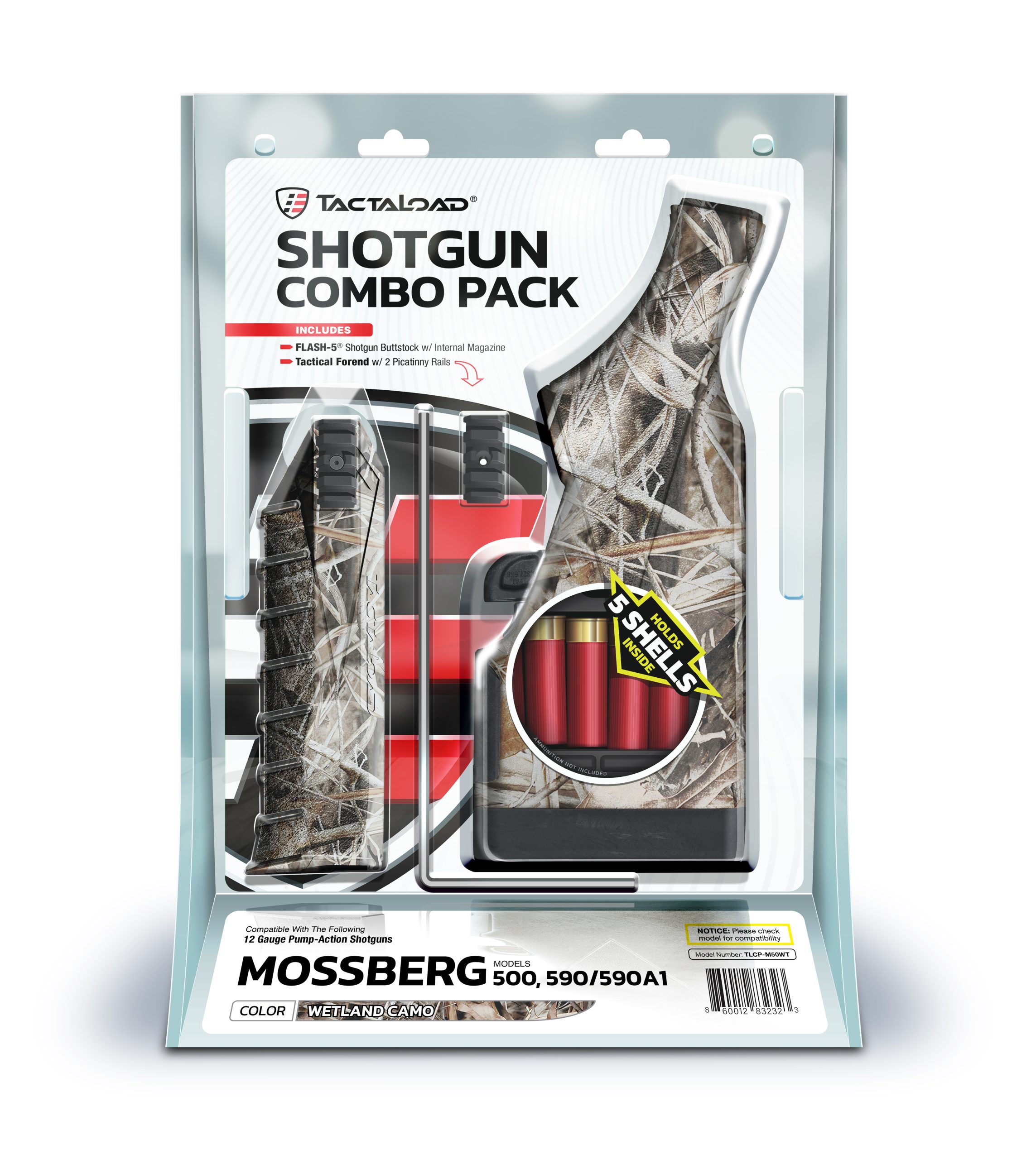 TACTALOAD FLASH-5 COMBO PACK WETLAND CAMO – MOSSBERG