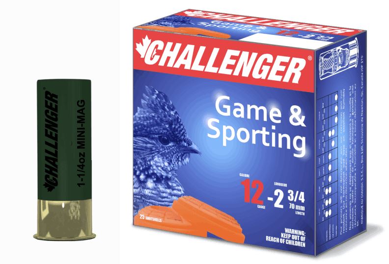 CHALLENGER (20014) 12GA. 2 3/4” #4 LEAD