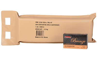 PMC 223A 10 BOXES IN BATTLE PACK 200 ROUNDS
