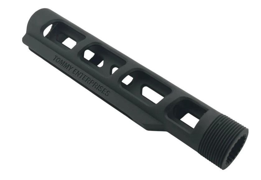 TOMMY UNIVERSAL POLYMER BUFFER TUBE – SKELETONIZED – MILSPEC