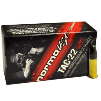 NORMA%20TAC-22%20LONG%20RIFLE%2040gr%20Lead%20Round%20Nose%0D%0A50%20rd%20box