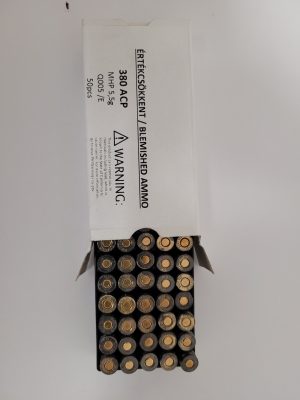 NORMA  .380 Auto (9mm short) 86GR MHP 50 rds