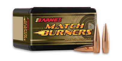 BARNES 6MM MATCH BURNER BOAT TAIL 105GR 100RD