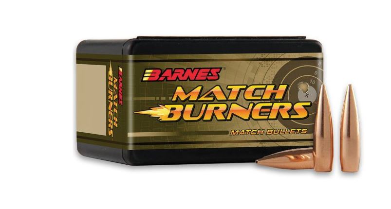 BARNES 6.5MM MATCH BURNER BOAT TAIL 120GR 100RD