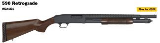 MOSS 590 Retrograde 12GA 18.5” WALNUT