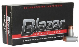 CCI BLAZER c.40 S&W 165GR. ALUMINUM CASE
