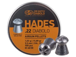 JSB Hades .22  (5,5)  15.89gr Hollow Point 500rds