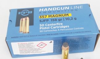PRVI c.357 MAG 158 GR SJFP 50 RDS AMMO