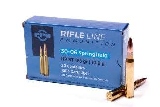 PRVI Rifle Ammo 30-06 HPBT 168gr 20 rds