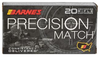 BARNES (30166) 6.5 CREEDMOOR 140GR MATCH BURNER OTM BT