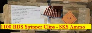Chinese Surplus 7.62x39 123GR FMJ 1100RDS
