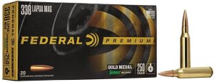 FED 250GR SIERRA MATCHKING BTHP (20 round boxes)
