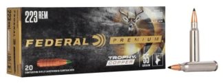 FED PREMIUM 223 REM 55GR TROPHY COPPER