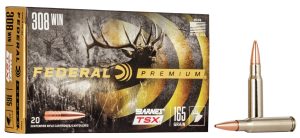 FED. PREM. c.308 WIN 165GR. BARNES X