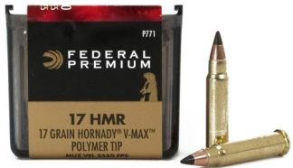 FED. PREM c.17HMR 17 gr. HORNADY V-MAX